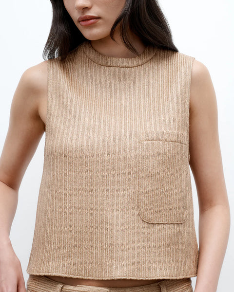 Cropped Muscle Tank