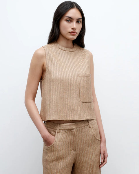 Cropped Muscle Tank