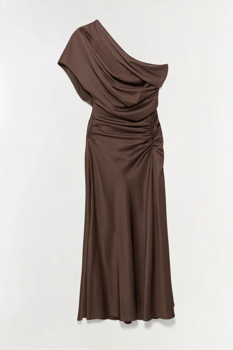 Joanna Shoulder Midi Dress