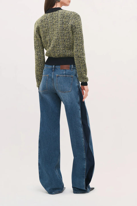 Brandon Maxwell The Lana Trouser – Bi-Color Wash