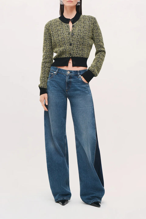Brandon Maxwell The Lana Trouser – Bi-Color Wash