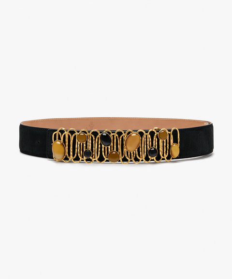 Sonia Petroff LoopDeLoop Belt in Black