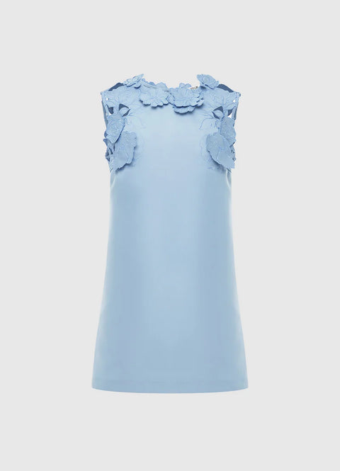 Blair Mini Dress - Powder Blue