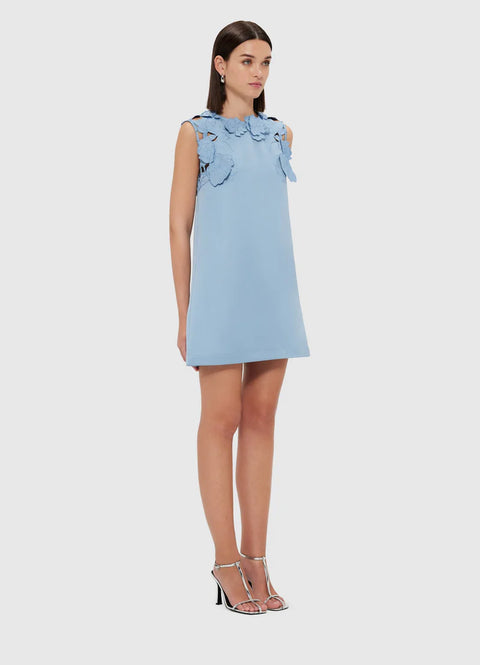 Blair Mini Dress - Powder Blue