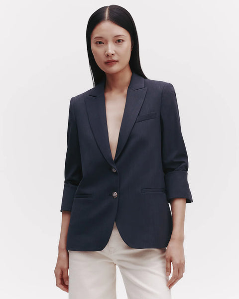 Boyfriend Blazer - Indigo