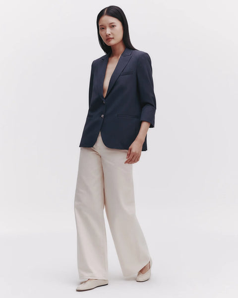 Boyfriend Blazer - Indigo