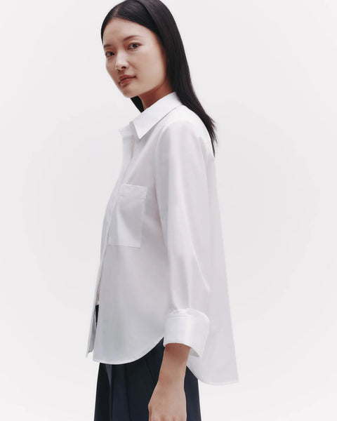 Boyfriend Shirt in Superfine Cotton