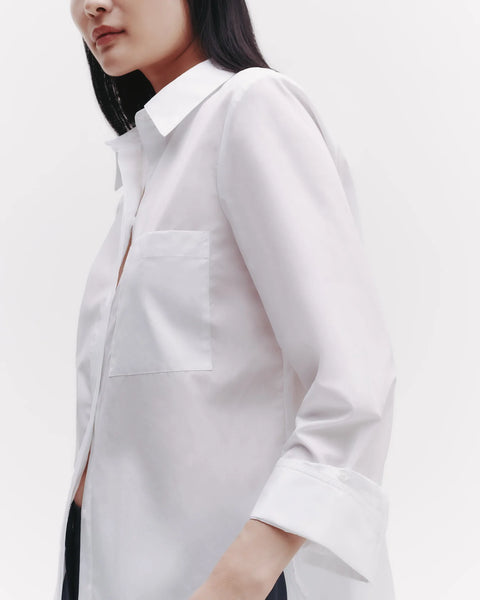 Boyfriend Shirt in Superfine Cotton