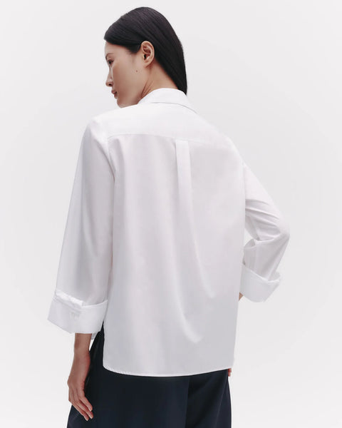 Boyfriend Shirt in Superfine Cotton