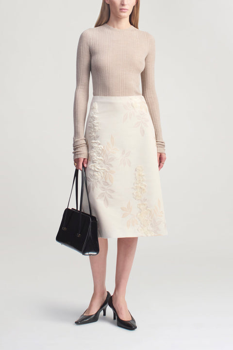 Kallmeyer Beck A-line Skirt – Wisteria