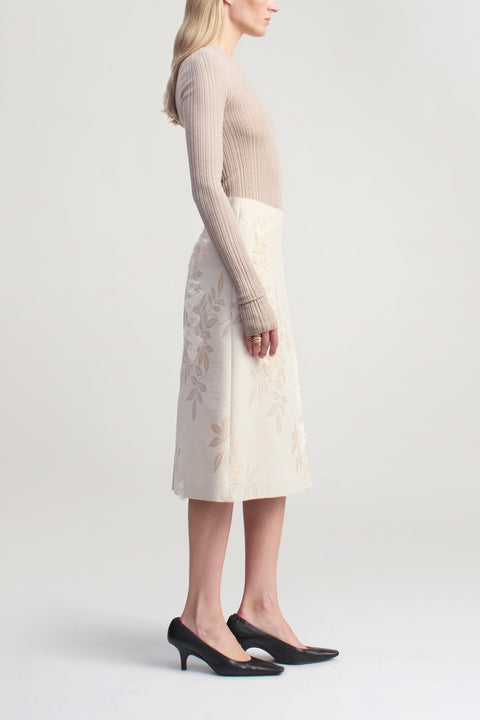 Kallmeyer Beck A-line Skirt – Wisteria