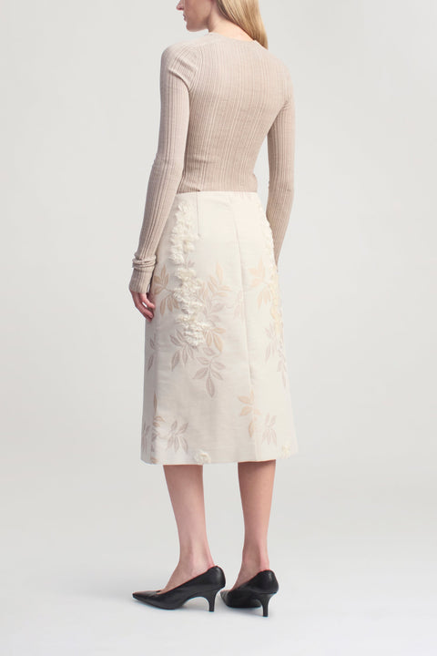 Kallmeyer Beck A-line Skirt – Wisteria