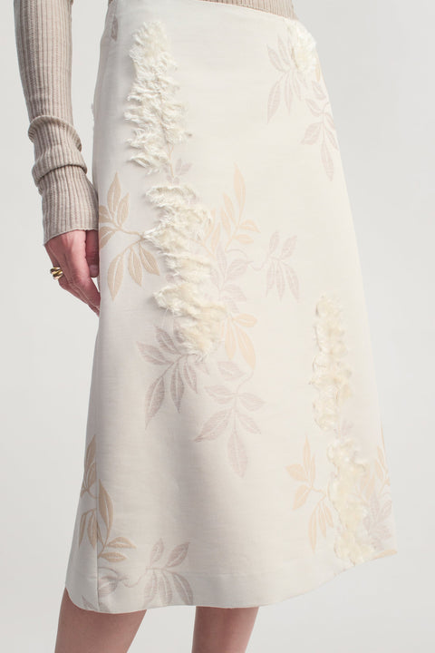 Kallmeyer Beck A-line Skirt – Wisteria