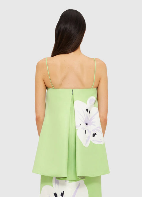 Étienne Top - Hibiscus in Matcha