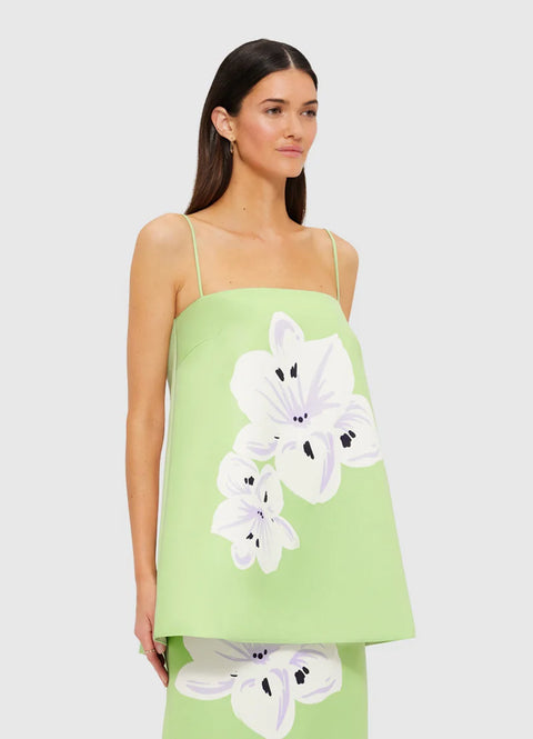 Étienne Top - Hibiscus in Matcha