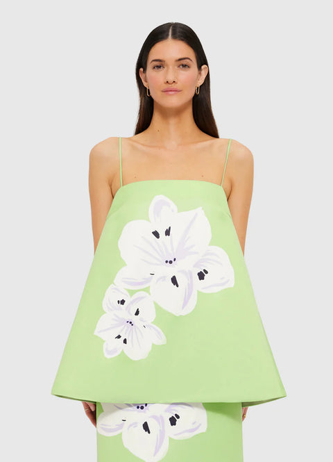 Étienne Top - Hibiscus in Matcha