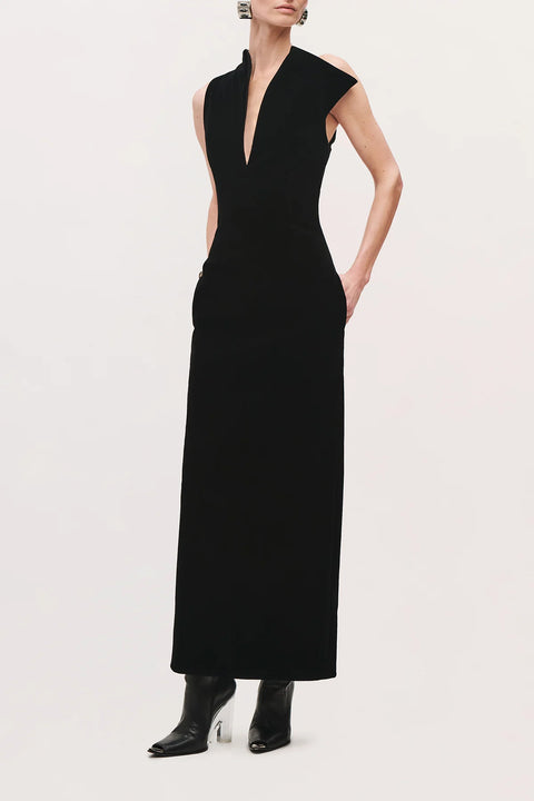 Brandon Maxwell The Farren Dress – Black