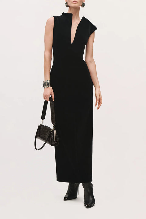 Brandon Maxwell The Farren Dress – Black