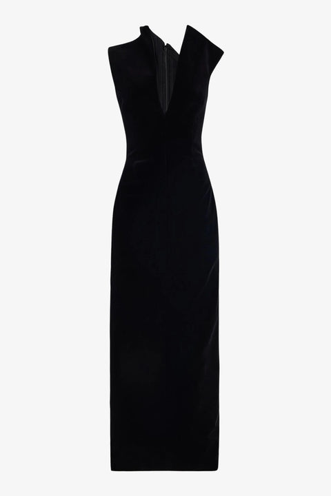 Brandon Maxwell The Farren Dress – Black