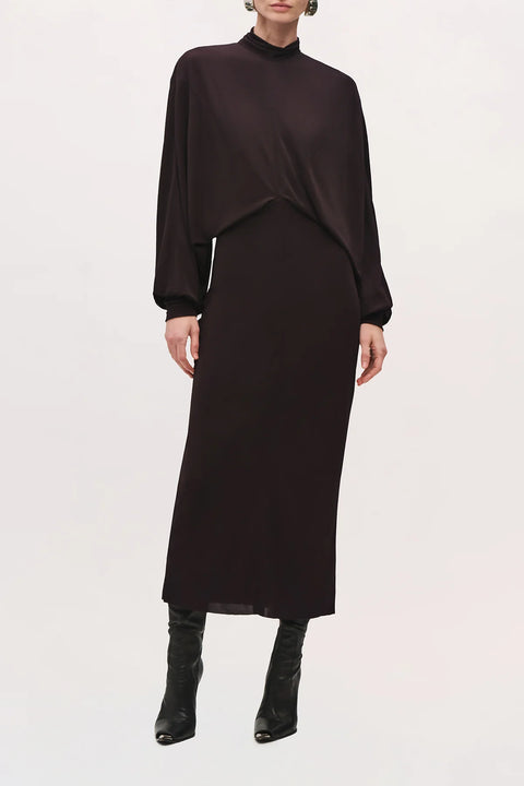 Brandon Maxwell The Helena Dress – Ganache