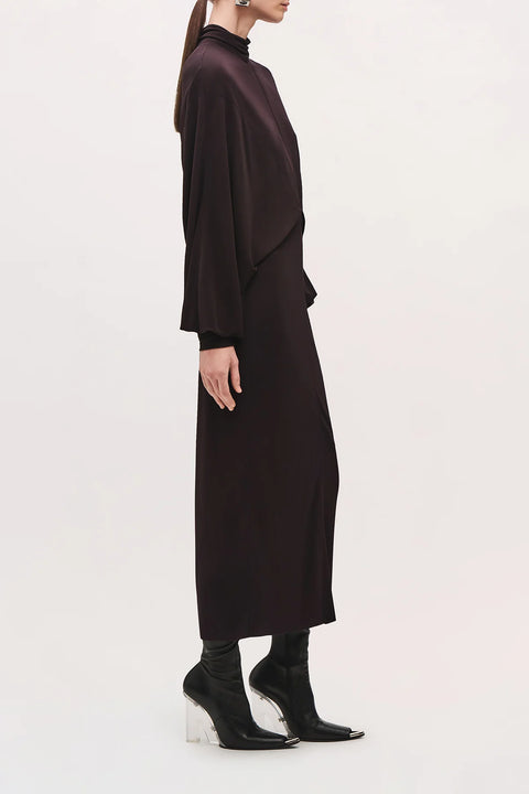 Brandon Maxwell The Helena Dress – Ganache