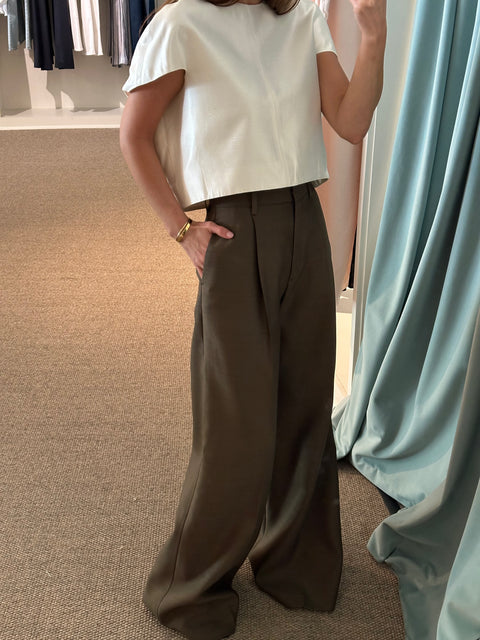 Laurence Trousers in Olive