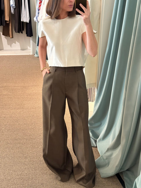 Laurence Trousers in Olive