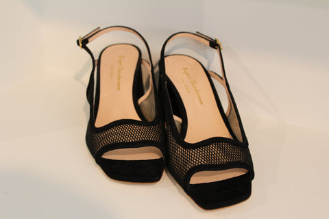Cavalcade - Black Suede Mesh