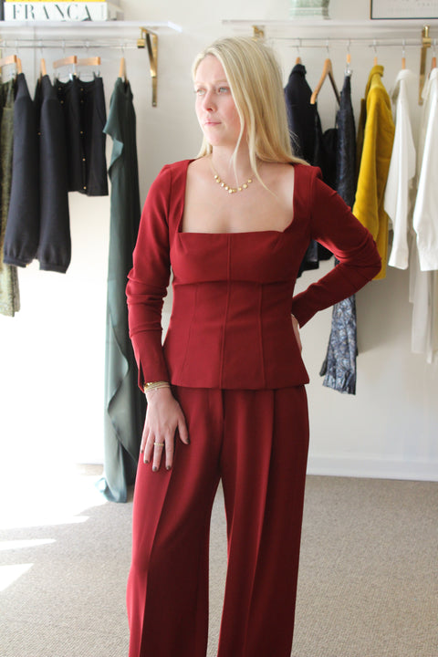 Wide Leg Trouser