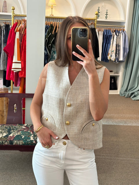 Cythera Gliss Gilet - Sand