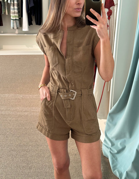 Tinka Belted Romper