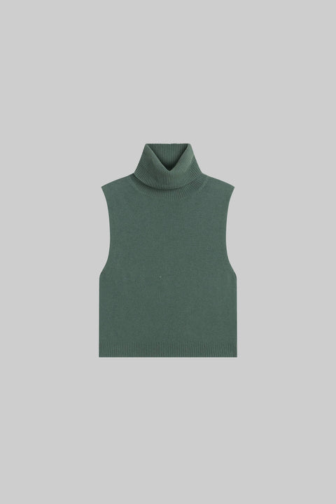 Zoe Sleeveless Turtleneck