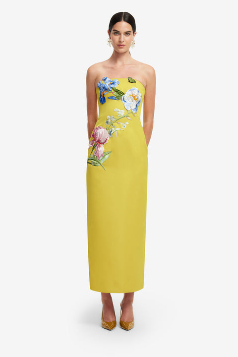 Rayna Floral Bustier Maxi Dress