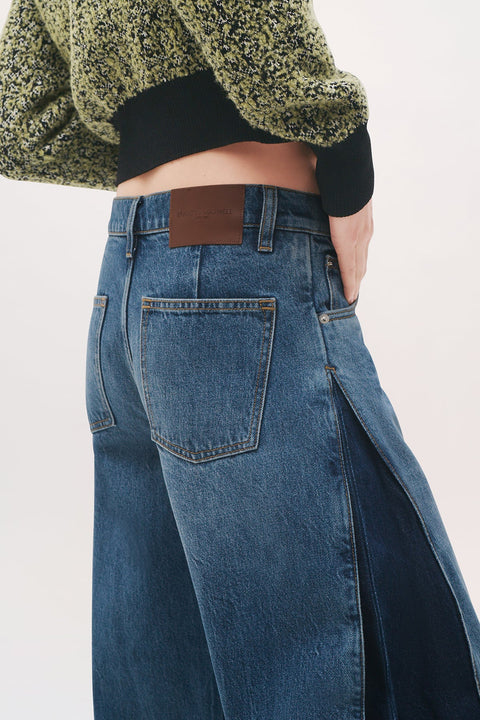 Brandon Maxwell The Lana Trouser – Bi-Color Wash