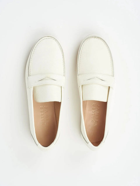 The Penny Loafer in Pebble Leather