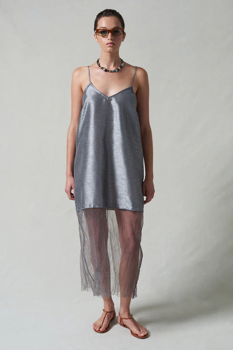 Steel Sheer Dress