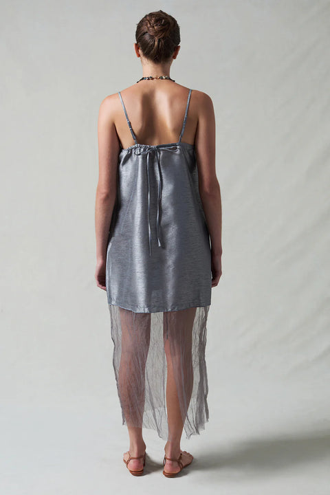 Steel Sheer Dress