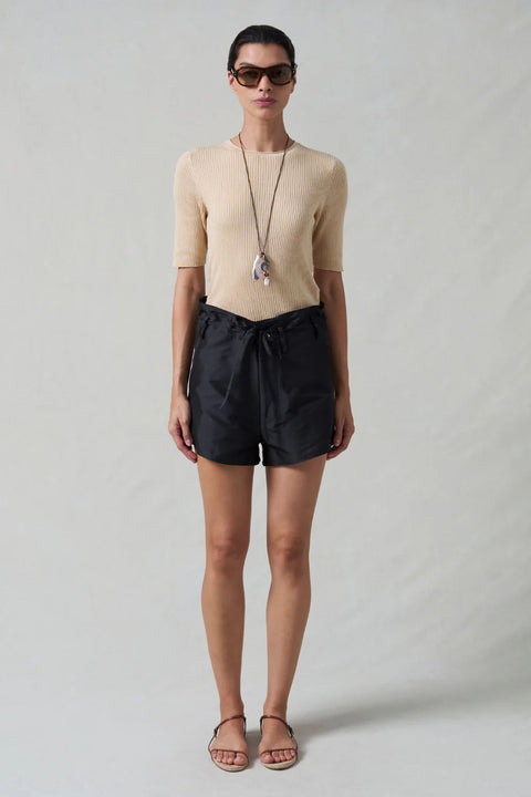 Techno Taffeta Shorts