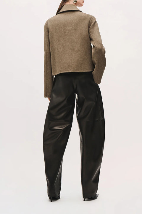 Brandon Maxwell The Remi Jacket – Truffle