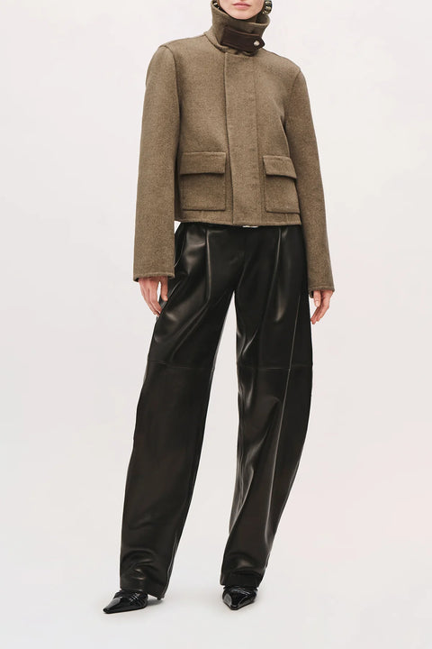 Brandon Maxwell The Remi Jacket – Truffle