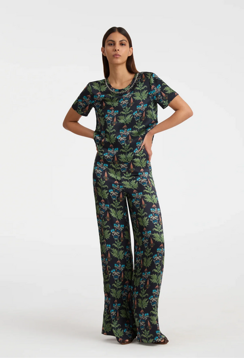 Blair Pant Persian Botanic Silk