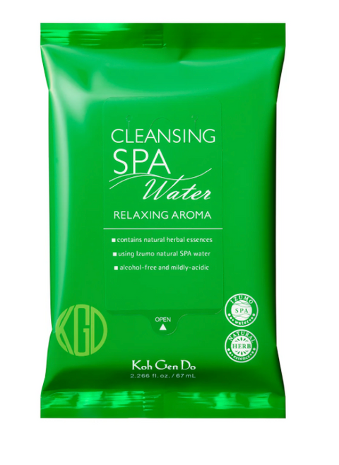 Spa Cleansing Water Cloths - Relaxing Aromas