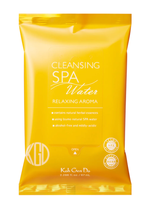 Spa Cleansing Water Cloths - Relaxing Aromas