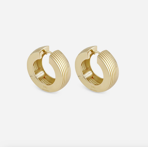 Medium Aurelia Round Hoops