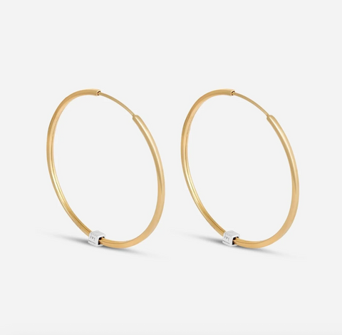 Medium Joia Slim Hoops