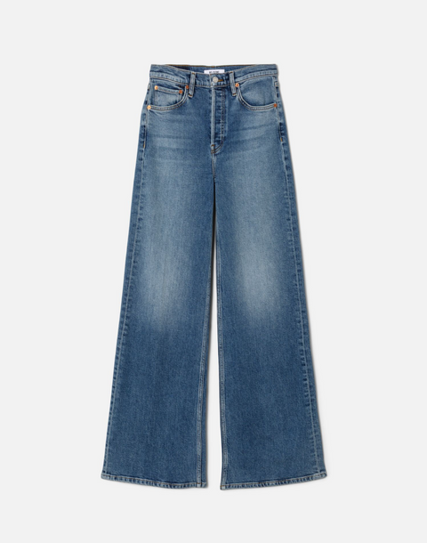 High Rise Wide Leg Jean