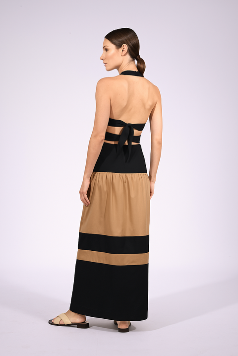 Halterneck Maxi Dress