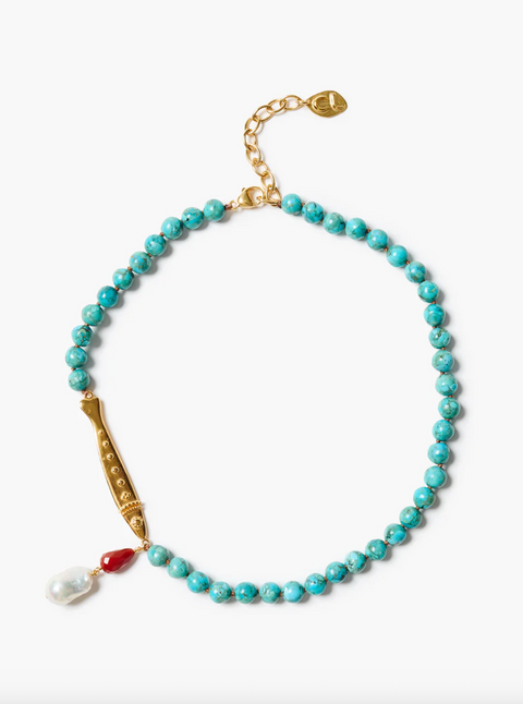 Turquoise Choker Necklace
