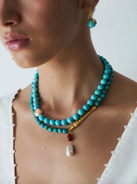 Turquoise Choker Necklace