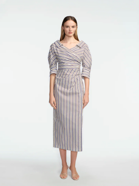 Striped Shirt Dress